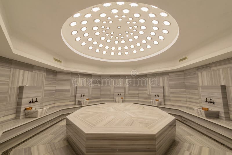 Intérieur de hammam de bain turc photographie stock Intérieur de hammam de bain turc photographie stock