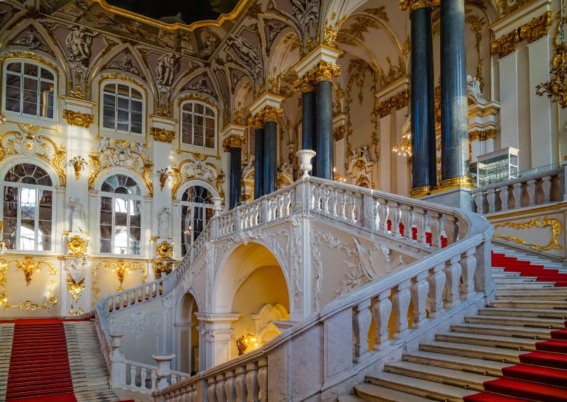 Intérieur de palais de l'hiver photo stock Intérieur de palais de l'hiver photo stock