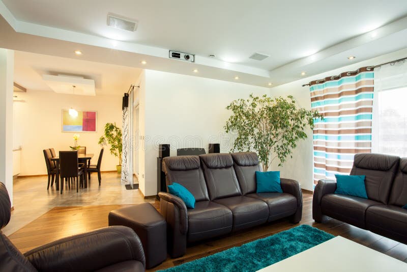Intérieur moderne photo libre de droits
