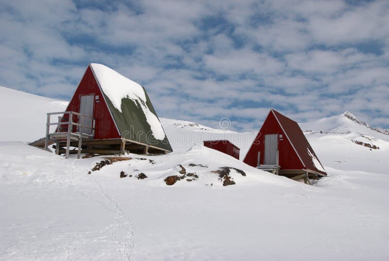 Inuit hut stock photo. Image of rent, covered, holiday 4839214