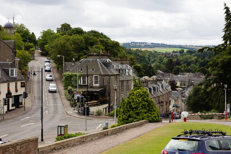 Scotland, Inverness, view from the Inverness Castle area