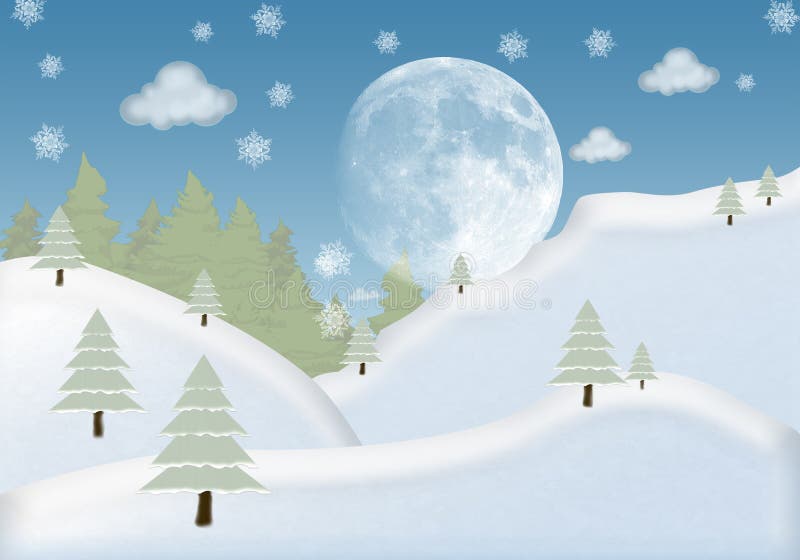 Inverno della struttura della foto con abete e neve royalty illustrazione gratis Inverno della struttura della foto con abete e neve royalty illustrazione gratis