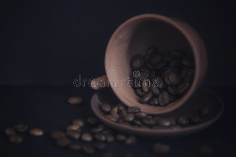Inverted cup and saucer stock image. Image of brittle 52363081