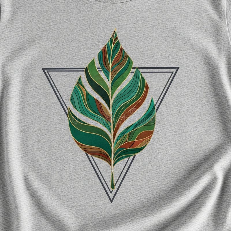 Of an inverted triangle the design conveys a modern abstract stock illustration