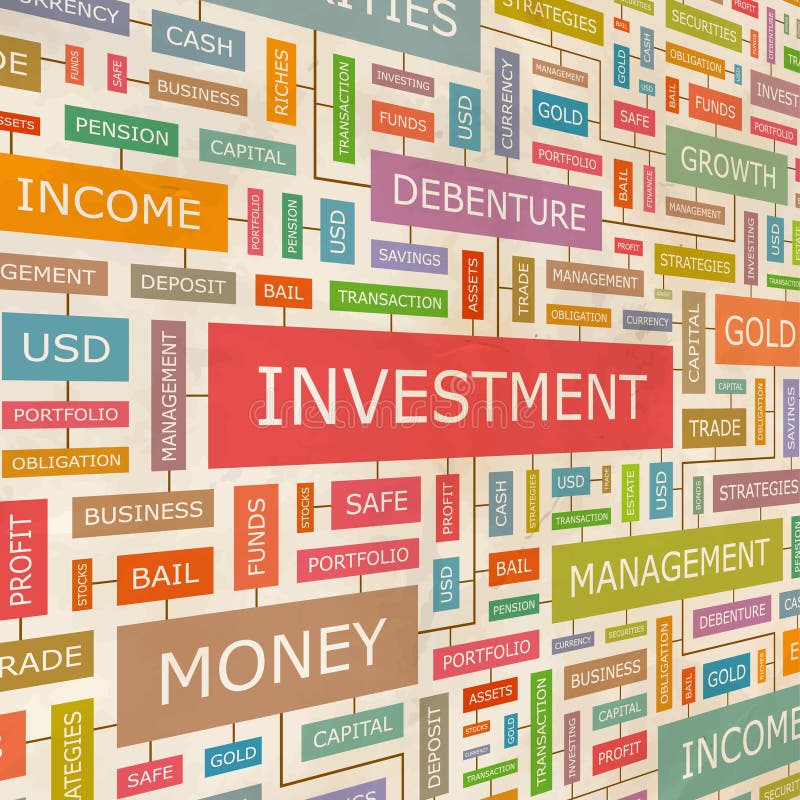 INVESTERING stock illustrationer