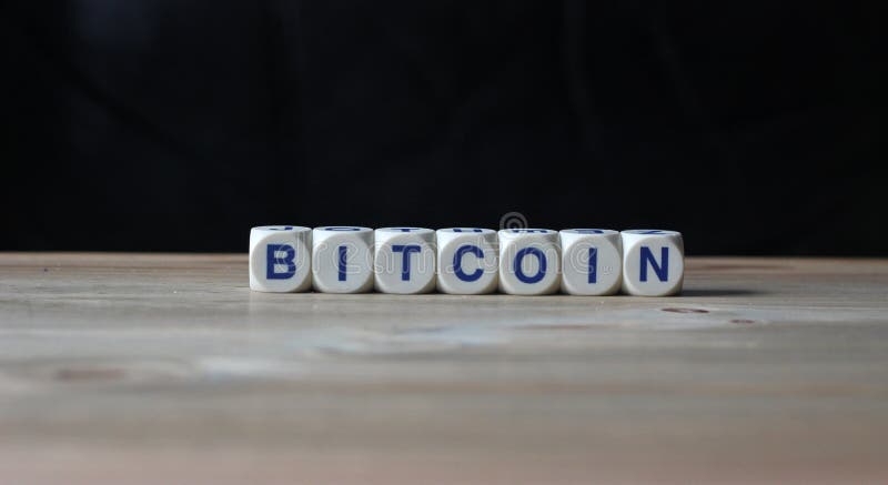 Investering i bitmyntkryptovaluta royaltyfria bilder