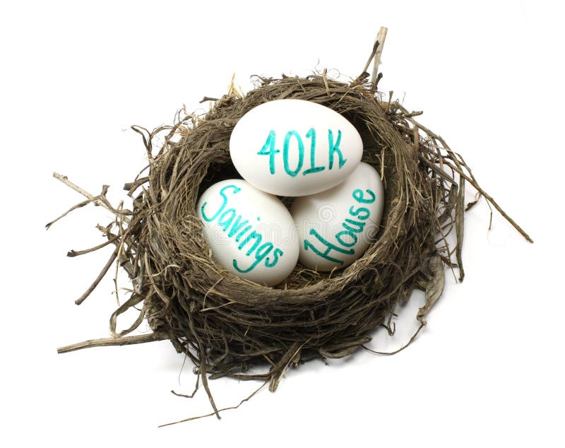 Investimento dell'uovo di nido immagini stock libere da diritti Investimento dell'uovo di nido immagini stock libere da diritti