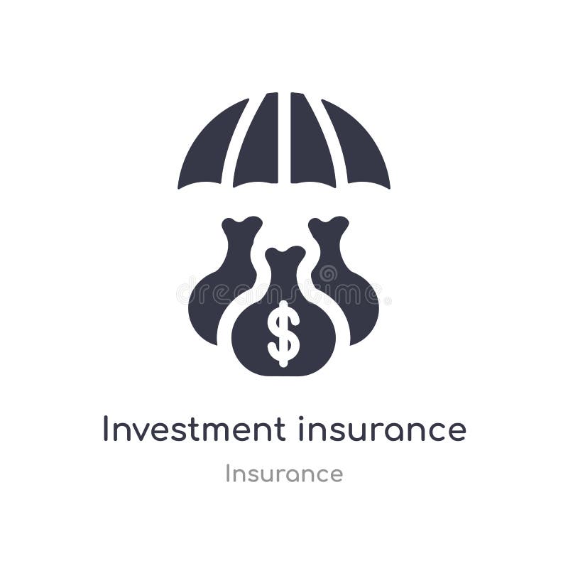Investment Insurance Icon. Isolated Investment Insurance ...