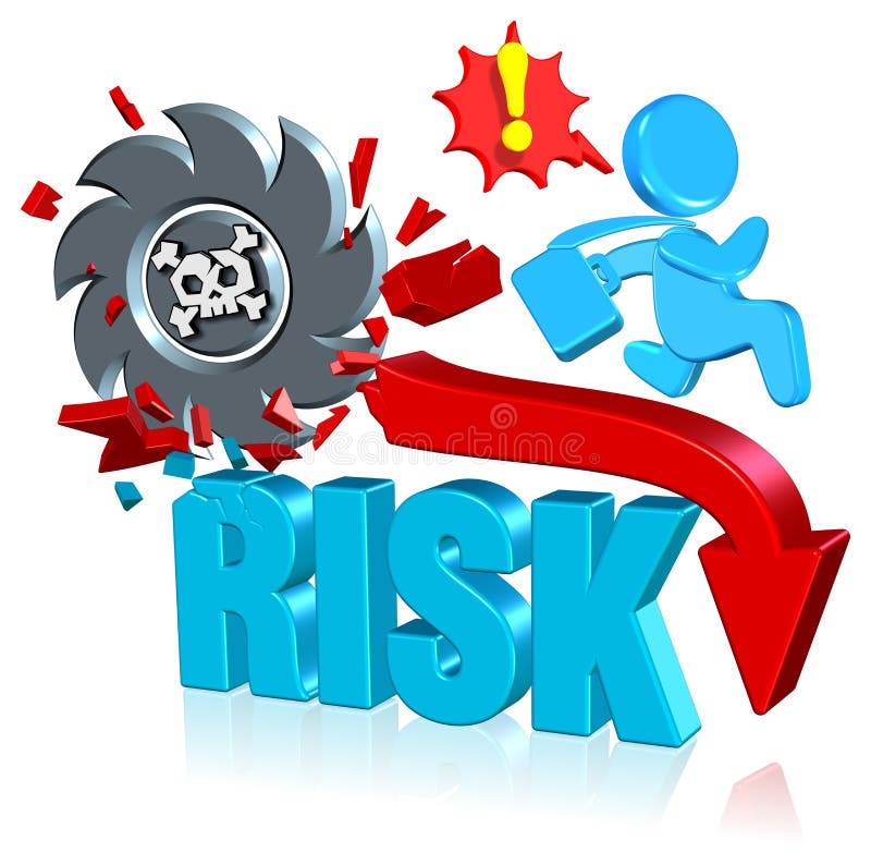 Investment risk stock illustration. Illustration of grey - 24532211