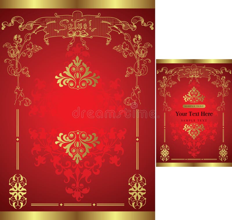 Invitation Card stock vector. Illustration of classic 9364717