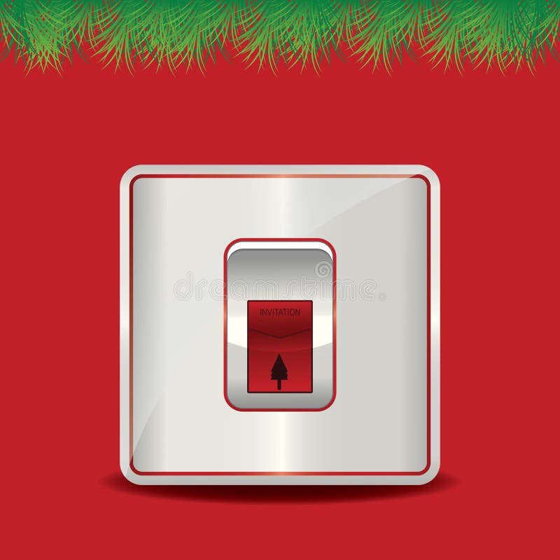 Invitation card button. Vector illustration decorative design vector illustration