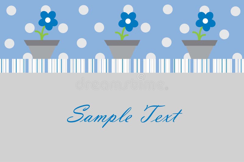 Invitation de bébé illustration stock Invitation de bébé illustration stock