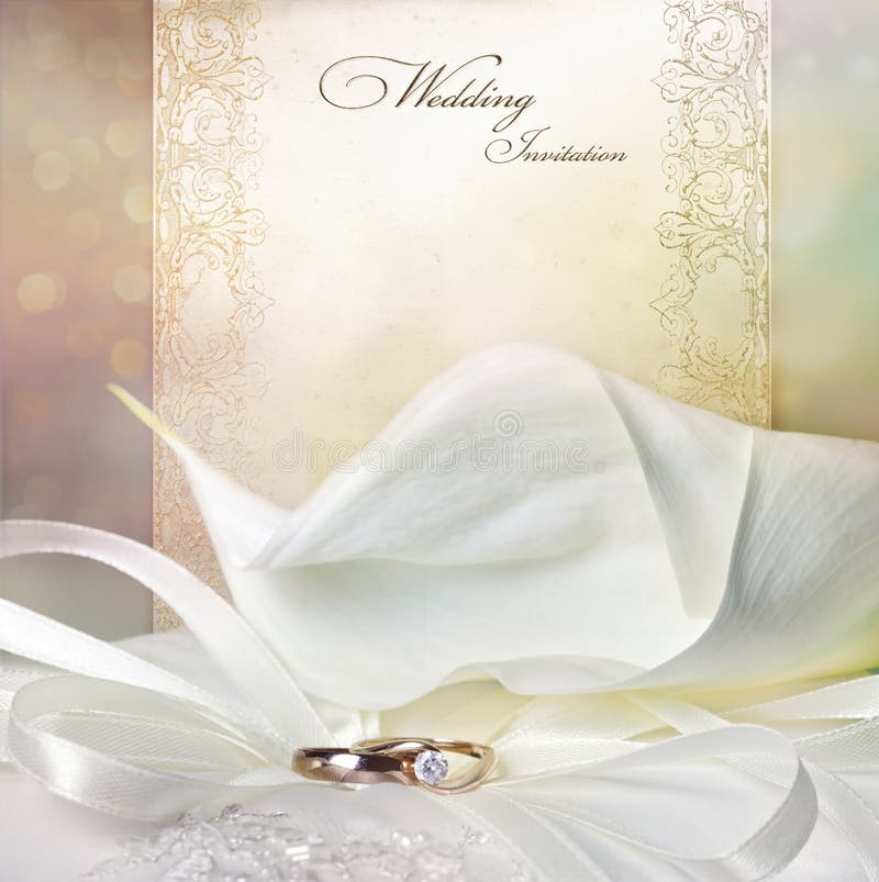 Invitation de mariage images libres de droits Invitation de mariage images libres de droits