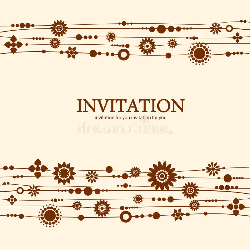 Fond floral décoratif illustration libre de droits