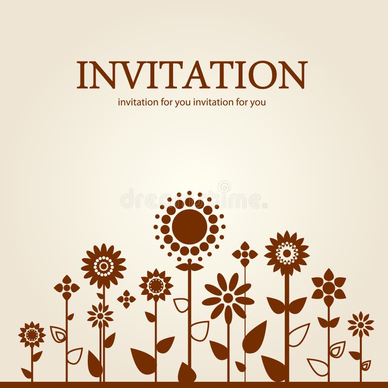 Fond floral décoratif illustration libre de droits