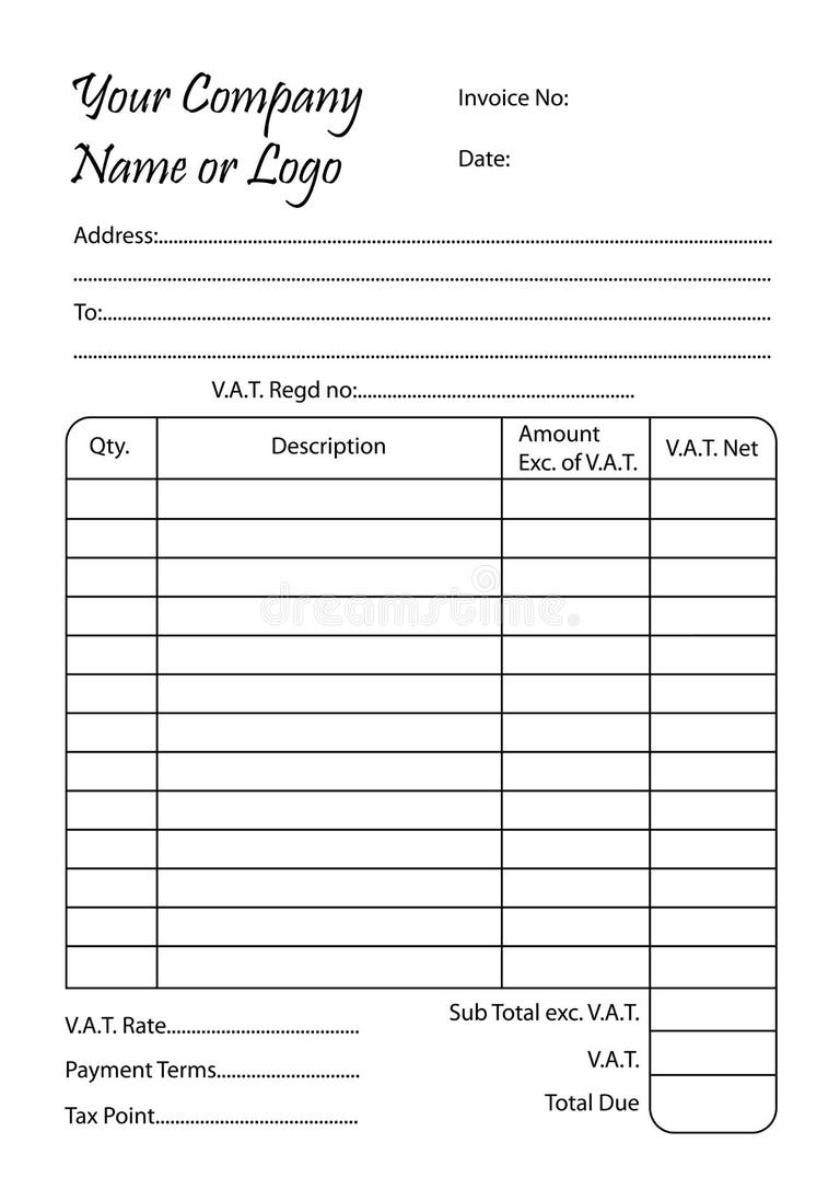 Invoice Template Stock Illustrations 5 557 Invoice Template Stock Invoice Template Stock Illustrations 5 557 Invoice Template Stock