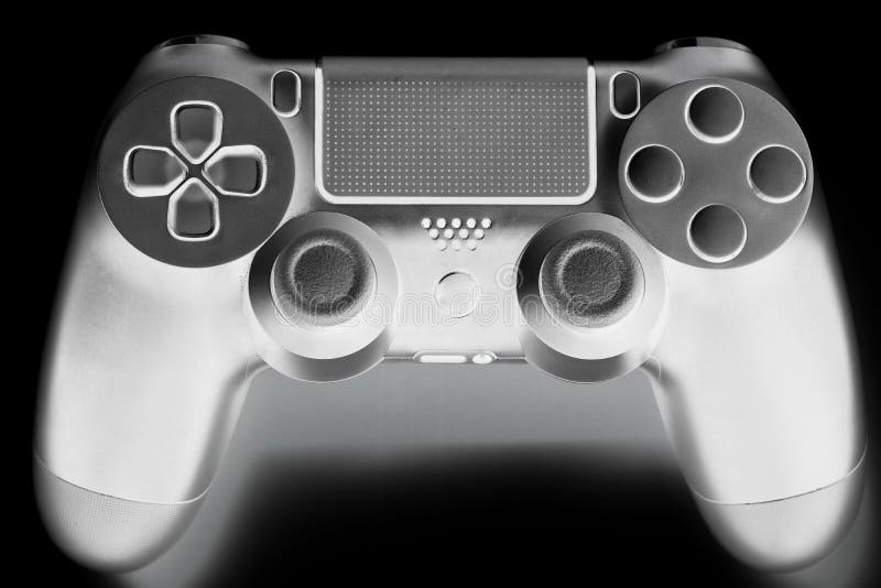 Inwertowany kolor DualShock Bezprzewodowy kontroler dla PlayStation 4, wideo gry kontroler analogowy, popularny ręczny joystick n zdjęcia royalty free Inwertowany kolor DualShock Bezprzewodowy kontroler dla PlayStation 4, wideo gry kontroler analogowy, popularny ręczny joystick n zdjęcia royalty free