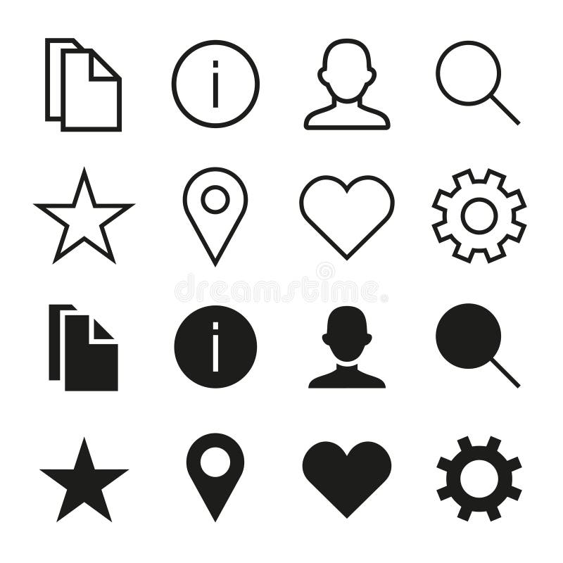 Ios 7 icons set