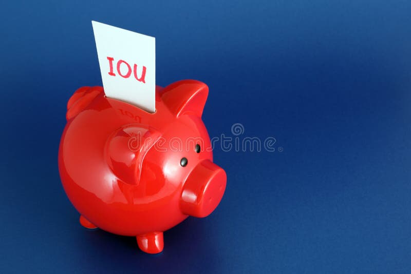 iou банка piggy стоковое изображение rf iou банка piggy стоковое изображение rf
