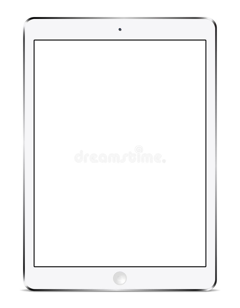Black Ipad White Screen Stock Illustrations 1,734 Black Ipad White
