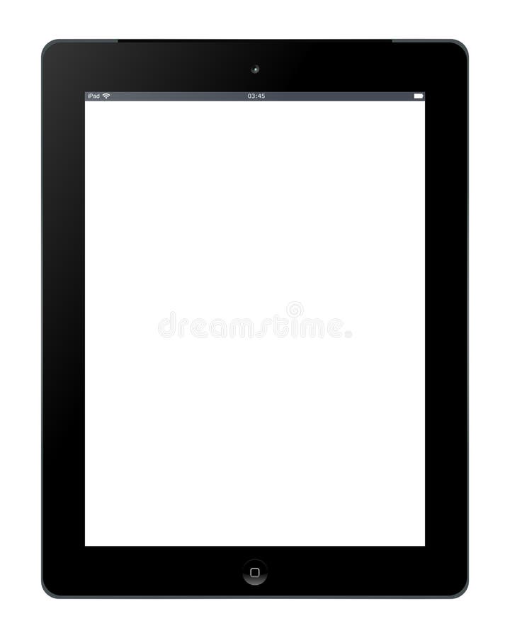 Ipad 4 d'Apple illustration de vecteur