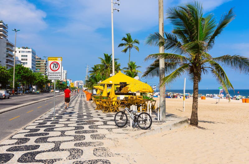 Ipanema beach in Rio de Janeiro stock photo Ipanema beach in Rio de Janeiro stock photo