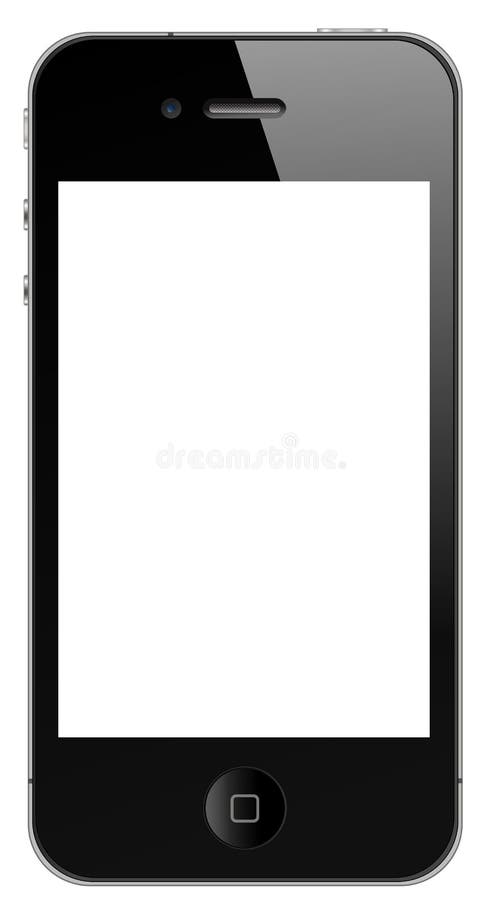 iPhone 4 van de appel royalty-vrije illustratie iPhone 4 van de appel royalty-vrije illustratie