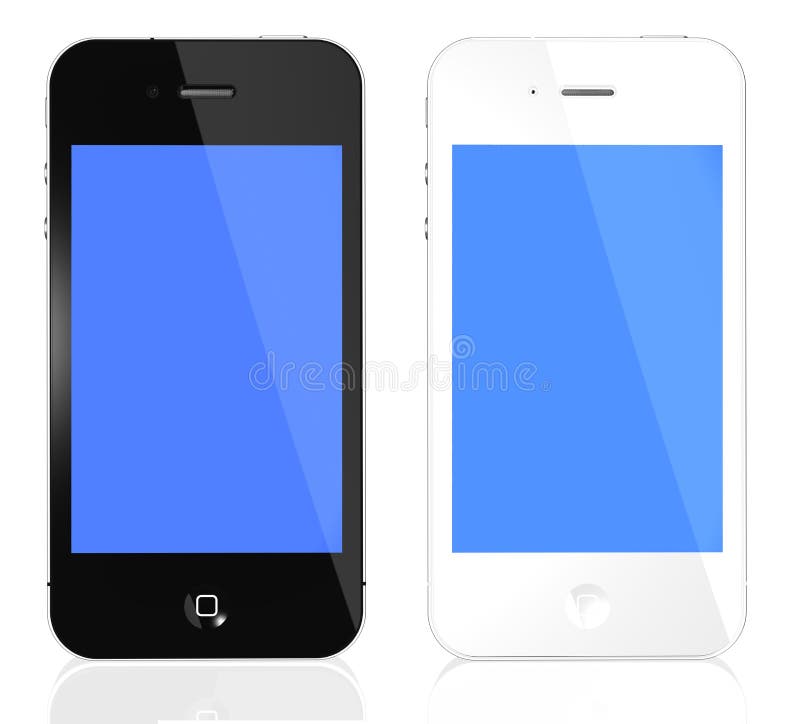 IPhone 4S Isolated on White Background Editorial Stock Photo Illustration of iphone4, phone