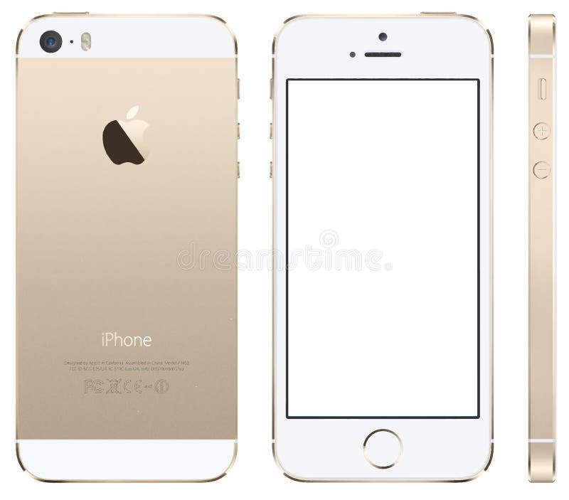 Iphone 5s传染媒介 向量例证 Iphone 5s传染媒介 向量例证