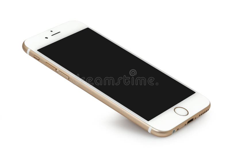 IPhone 6 с пустым экраном стоковое изображение rf IPhone 6 с пустым экраном стоковое изображение rf