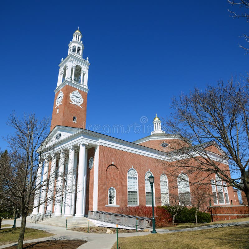 Ira Allen Chapel, universidade de Vermont, Burlington imagem de stock Ira Allen Chapel, universidade de Vermont, Burlington imagem de stock