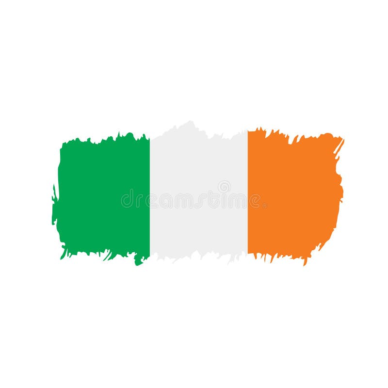 Ireland Flag, Vector Illustration Stock Vector Illustration of