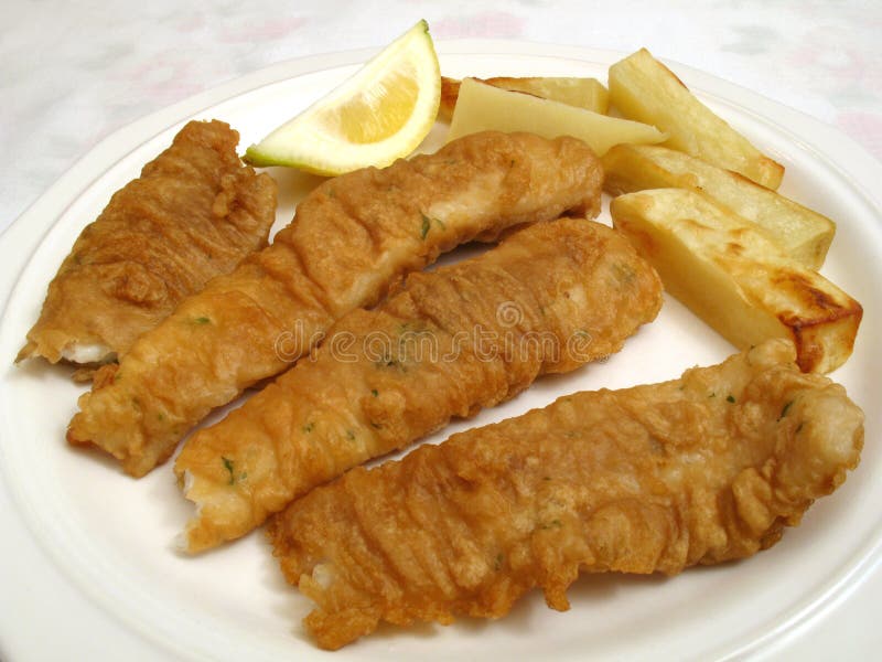 Irische Nahrung-Fische N Chips