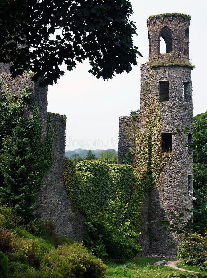 Irish Castle stock image. Image of stone, magic, duke, quaint - 451987