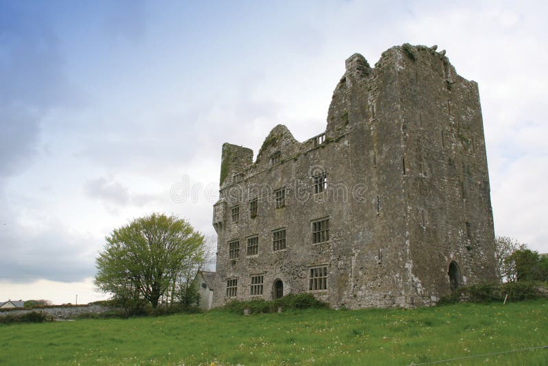 Irish Castle royalty free stock photo