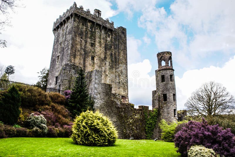 Irish castle of Blarney , famous for the stone of eloquence. Ire