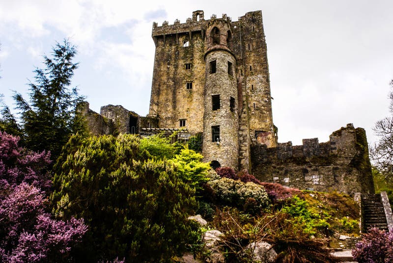 Irish castle of Blarney , famous for the stone of eloquence. Ire