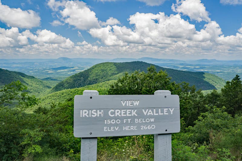 Irish Creek Valley Overlook - Blue Ridge Parkway, Virginia, USA