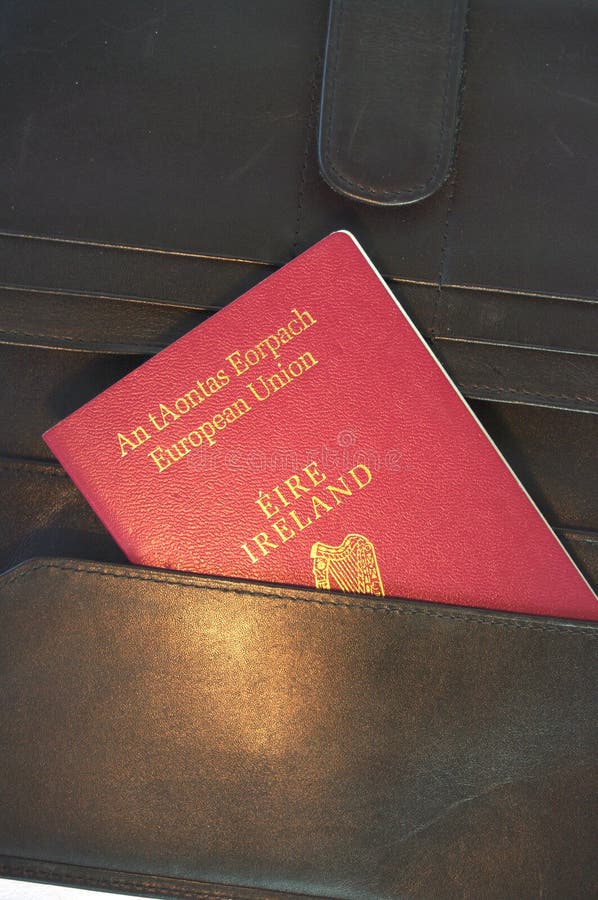 Irish passport stock image. Image of document, citizenship 7347507