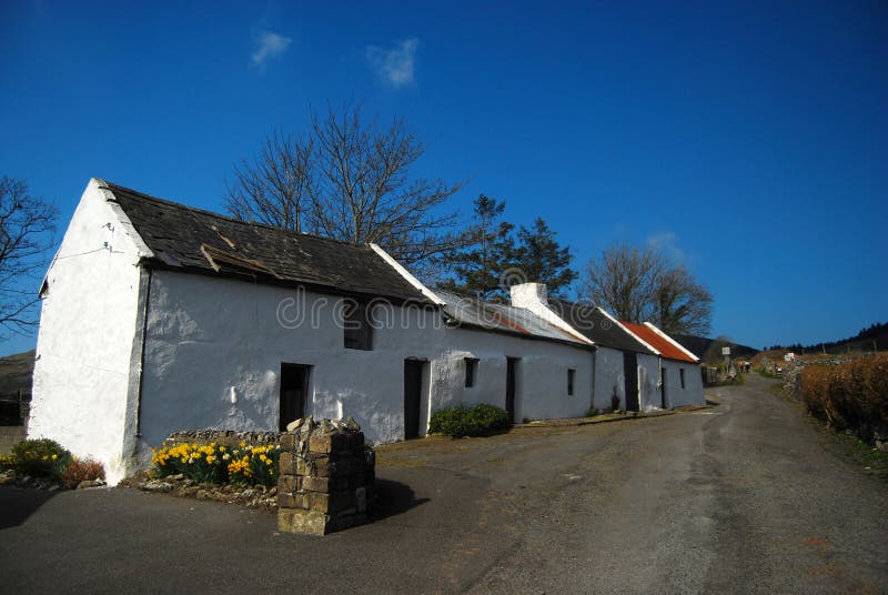 Irish house stock image. Image of ireland, landscape 12832953