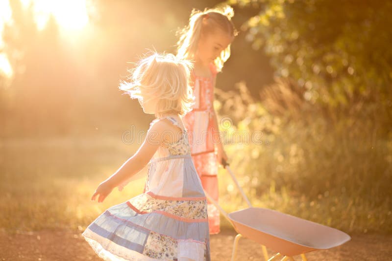 Irmãs imagens de stock