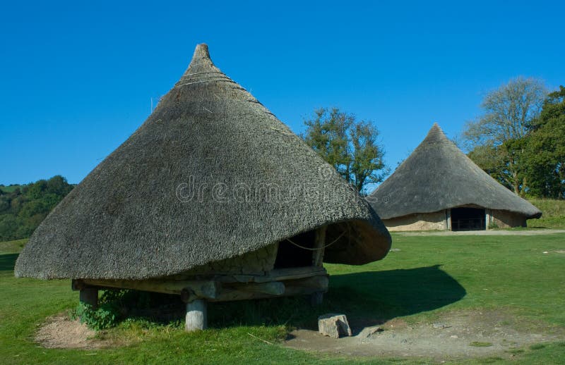 Iron age store hut