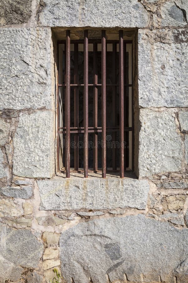 Iron jail cell bars stock image. Image of grate, perspective 89543835