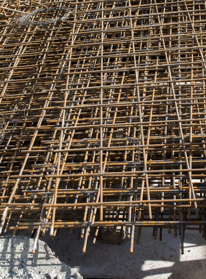 Iron Reinforcement Bars for Construction Stock Image Image of bars