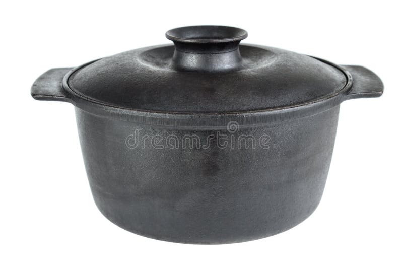 Iron cooking pot