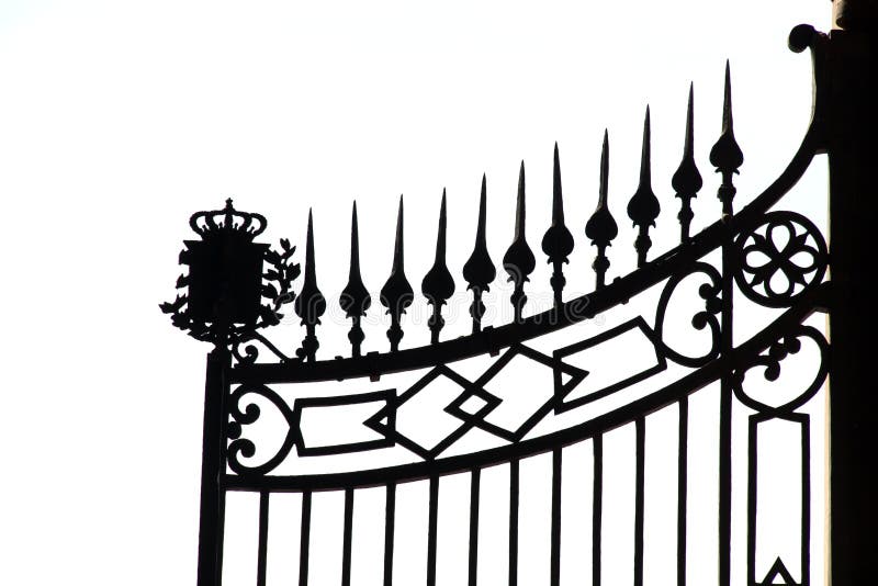 Iron gate stock photos