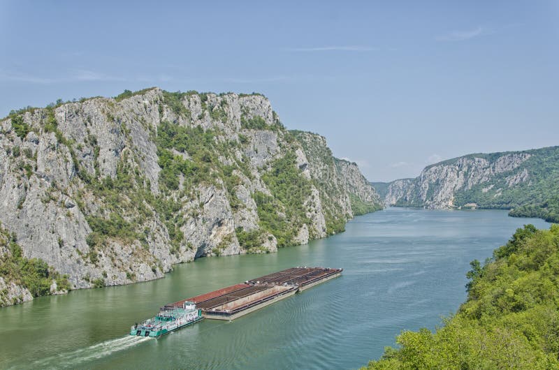 Iron Gates - Djerdap, Serbia Stock Photo - Image of sculpture, cliff ...