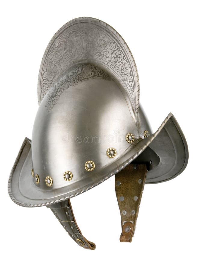 Iron helmet stock photo. Image of rivets, armour, protection 26099524