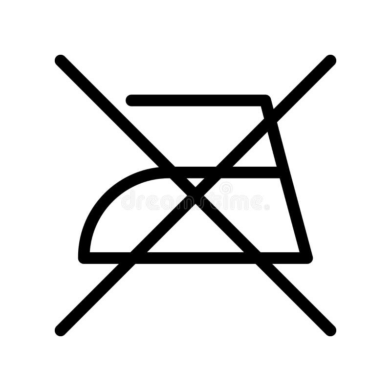 Do Not Iron Icon Stock Illustrations 618 Do Not Iron Icon Stock