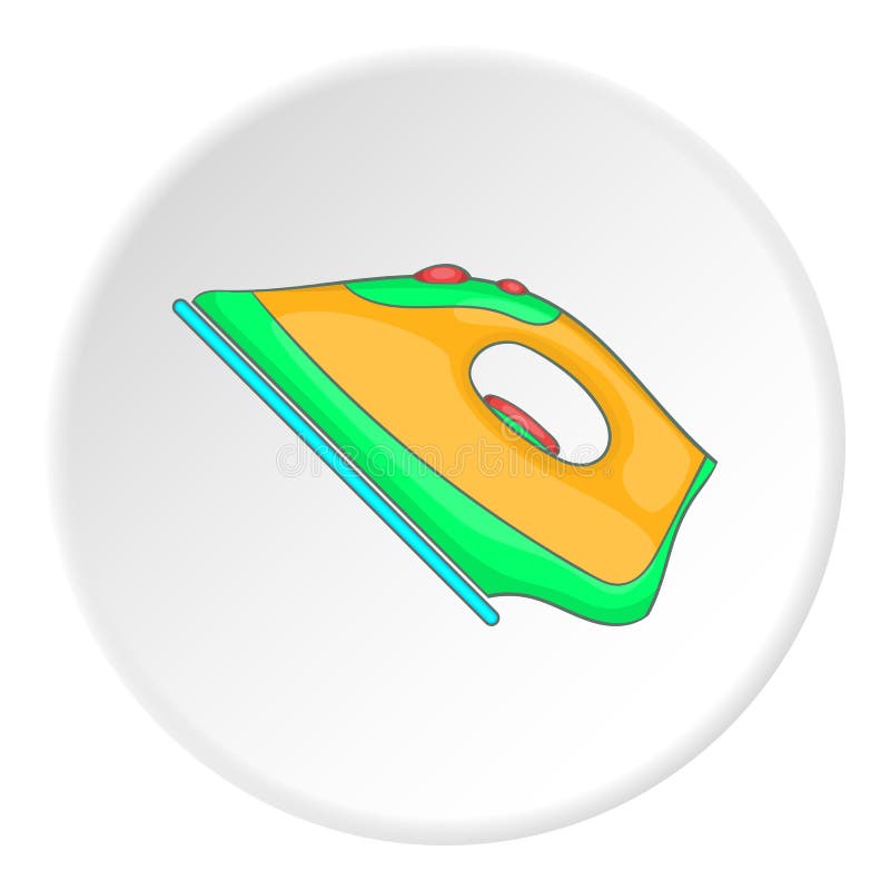 Iron icon, flat style stock vector. Illustration of repair 78761924